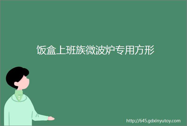 饭盒上班族微波炉专用方形