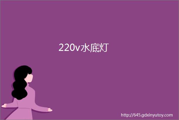 220v水底灯