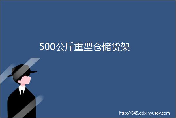 500公斤重型仓储货架